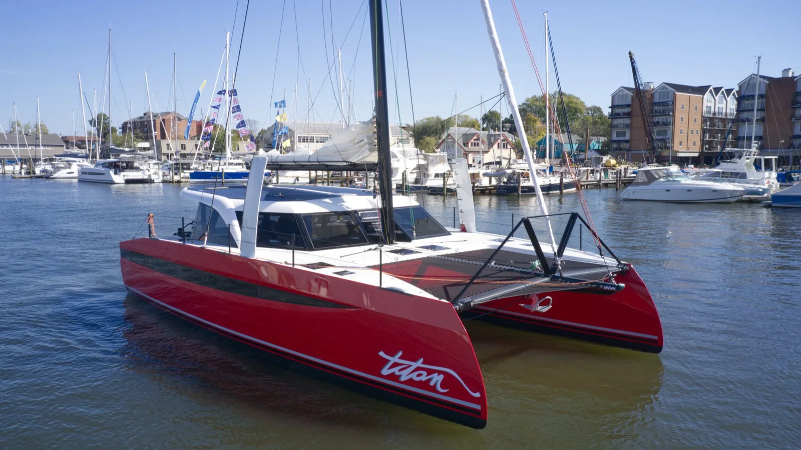 Official HH44 model image from HH Catamarans.