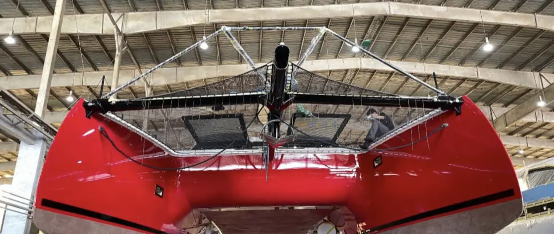 Official HH46 production progress image from Xiamen yard