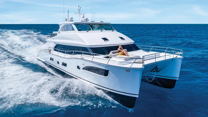 Official Horizon PC65 model image from Horizon Yachts.
