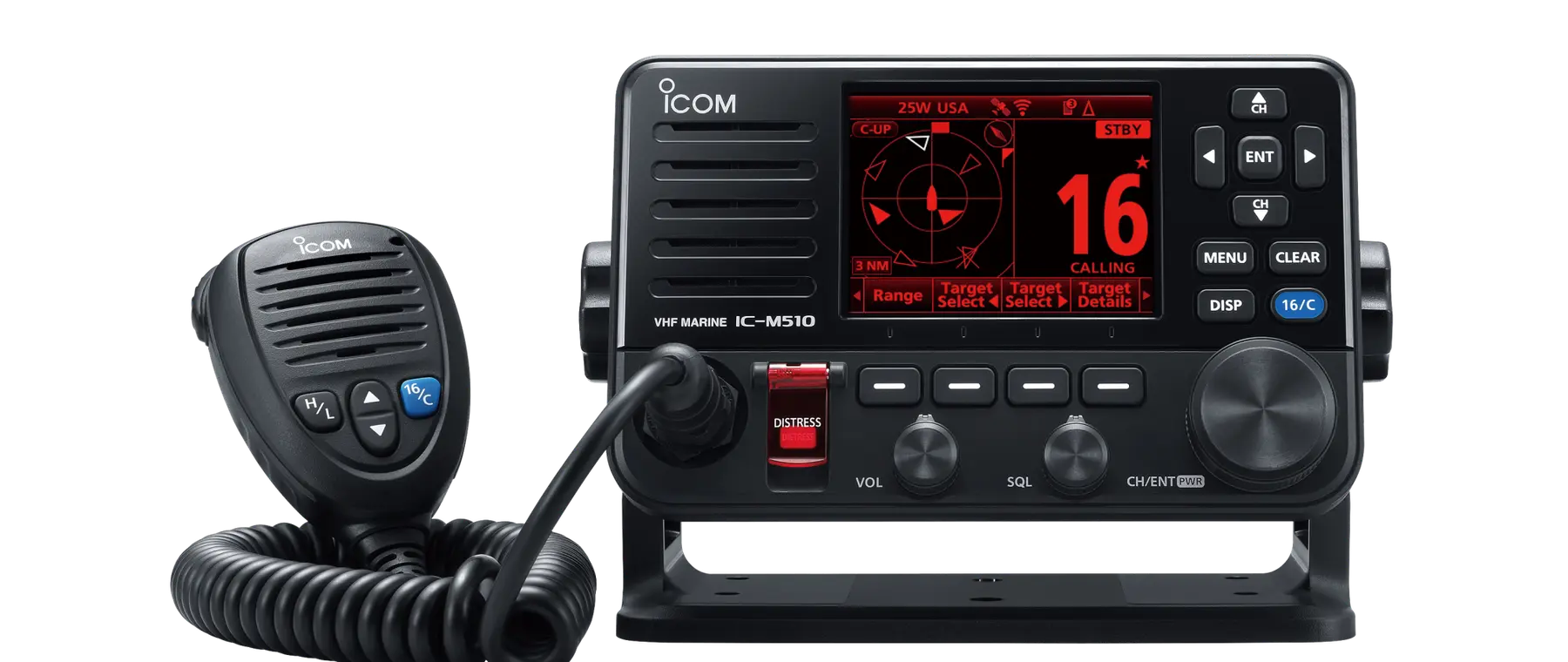 Official Icom IC-M510 EVO VHF radio image