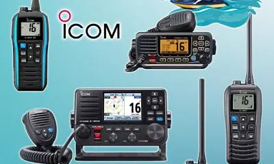 Icom Previews IC-M430 VHF and MA-600TRBB AIS at Southampton