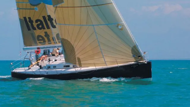 Official IMX 45 model image from X-Yachts.