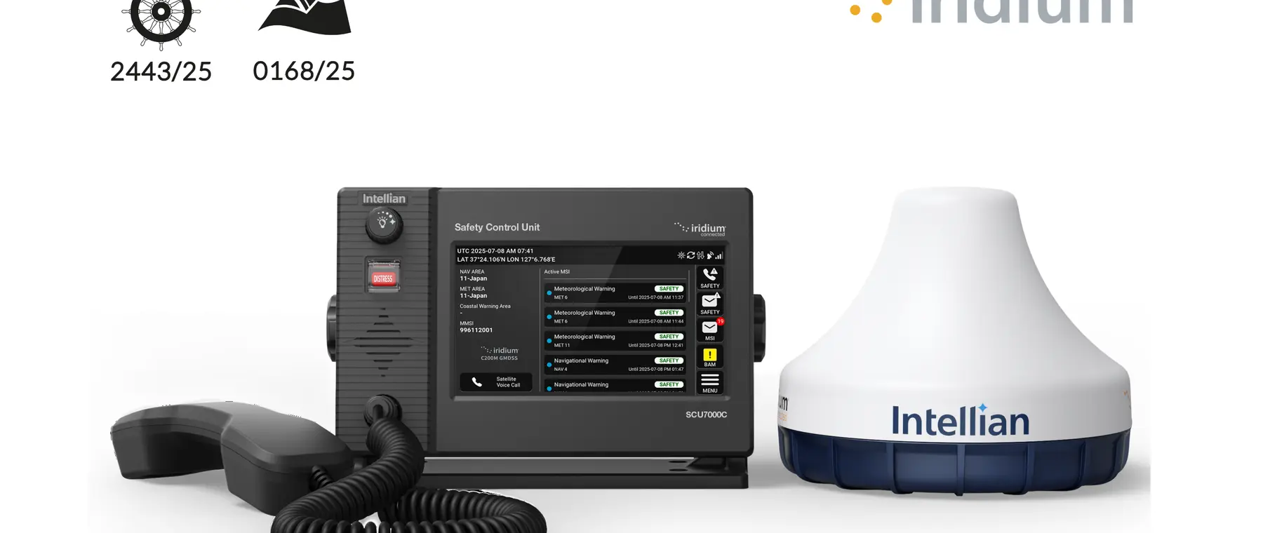 Official image supplied by Intellian Technologies.