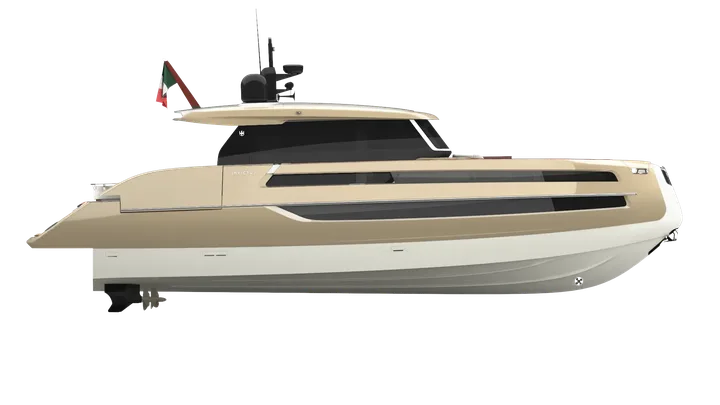Official Invictus ST550 model image from Invictus Yacht.