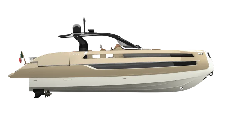 Official Invictus TT550 model image from Invictus Yacht.