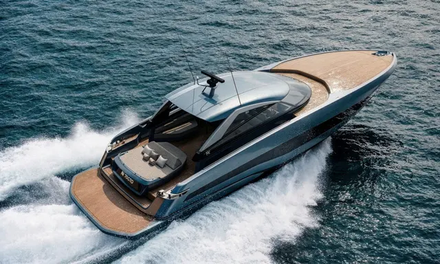 ISA GTO 70 Emerges From Cannes as a 50-Knot Carbon-Fibre Sports Yacht