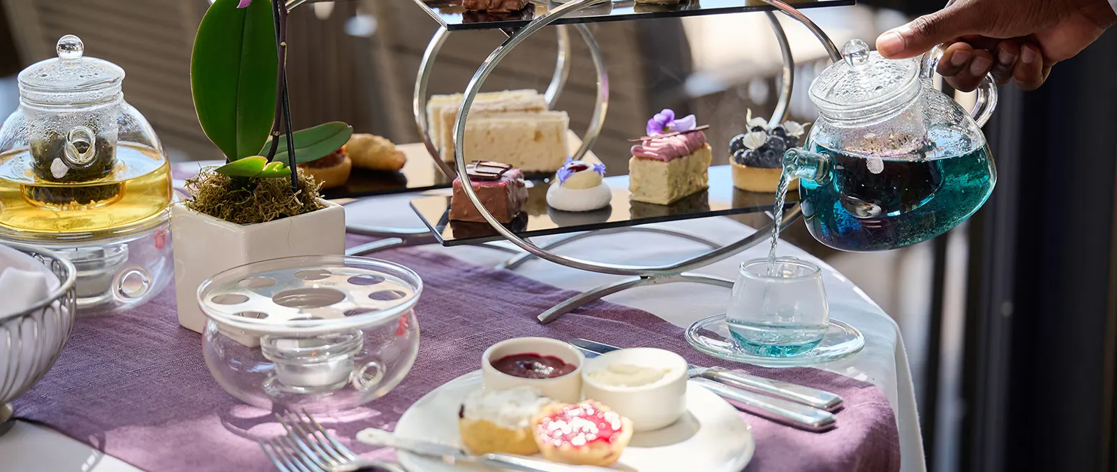 The Westcliff Celebrates Johannesburg's Jacarandas with Spring Afternoon Tea