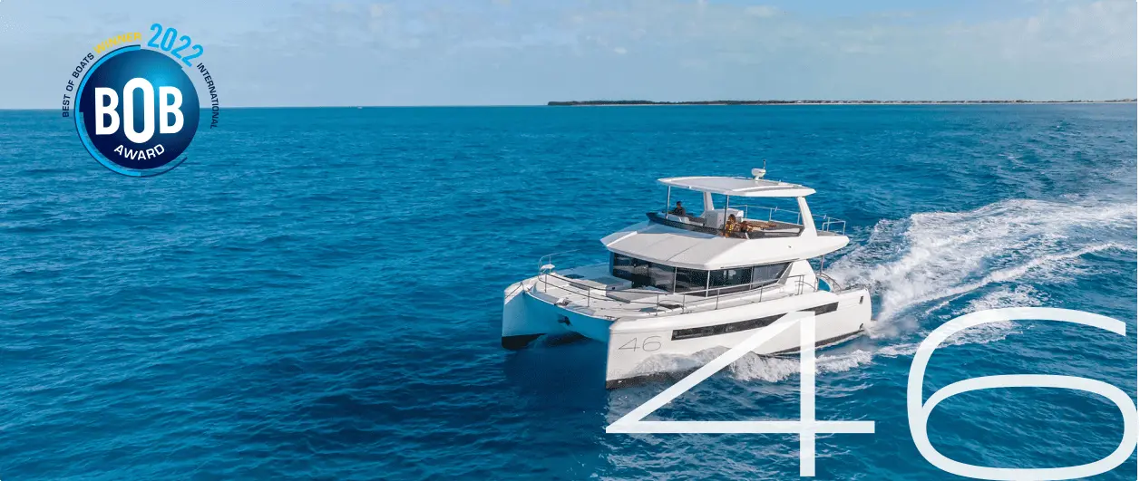 Official Leopard 46PC model image from Leopard Catamarans.