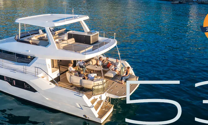 Official image supplied by Leopard Catamarans.