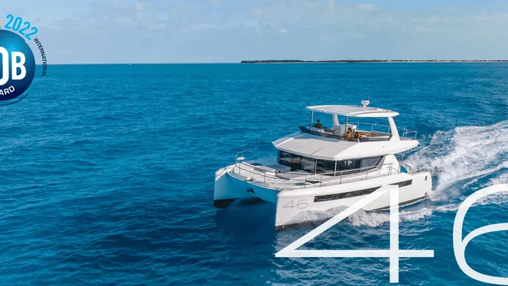 Official Leopard 46PC model image from Leopard Catamarans.