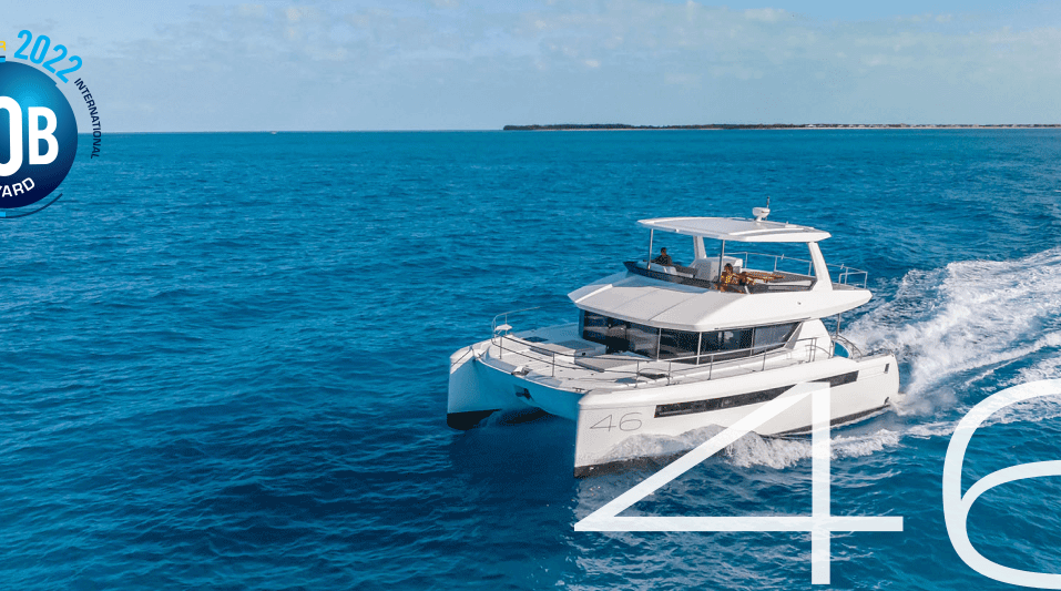 Official Leopard 46PC model image from Leopard Catamarans.