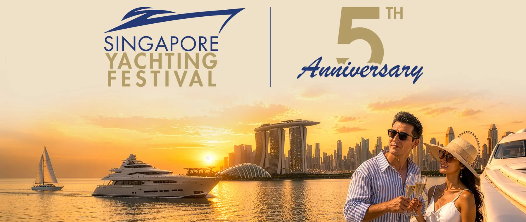 Official image from Singapore Yachting Festival official 2027 key visual.