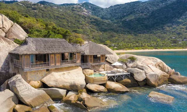 Six Senses Ninh Van Bay: Rock Pool Villas Reached by Water