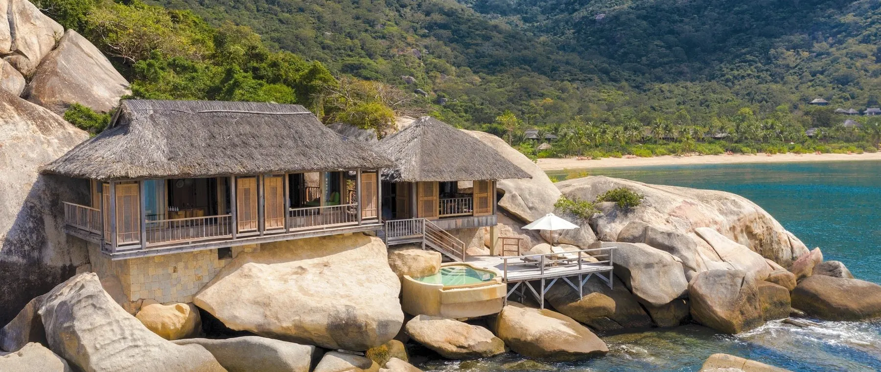 Six Senses Ninh Van Bay: Rock Pool Villas Reached by Water