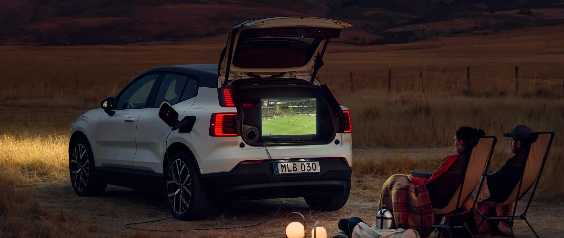 Volvo EX30 Gains Vehicle-to-Load Power for Equipment Ashore