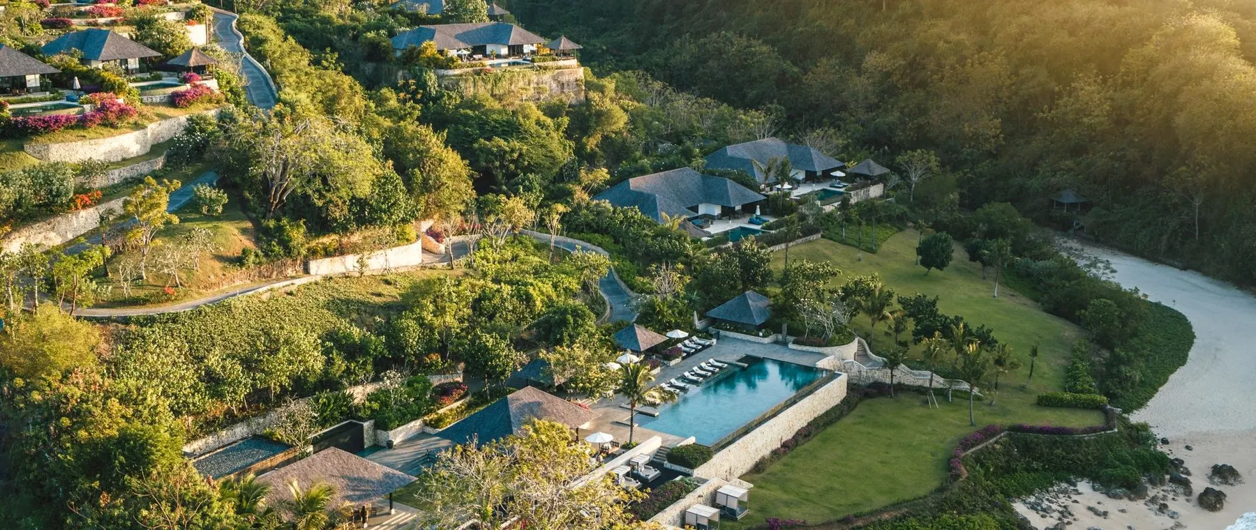 Raffles Bali: Thirty-Two Private Villas Above Jimbaran Bay