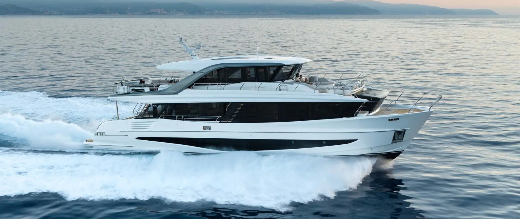 Princess Yachts — official photograph of the Princess X90 underway