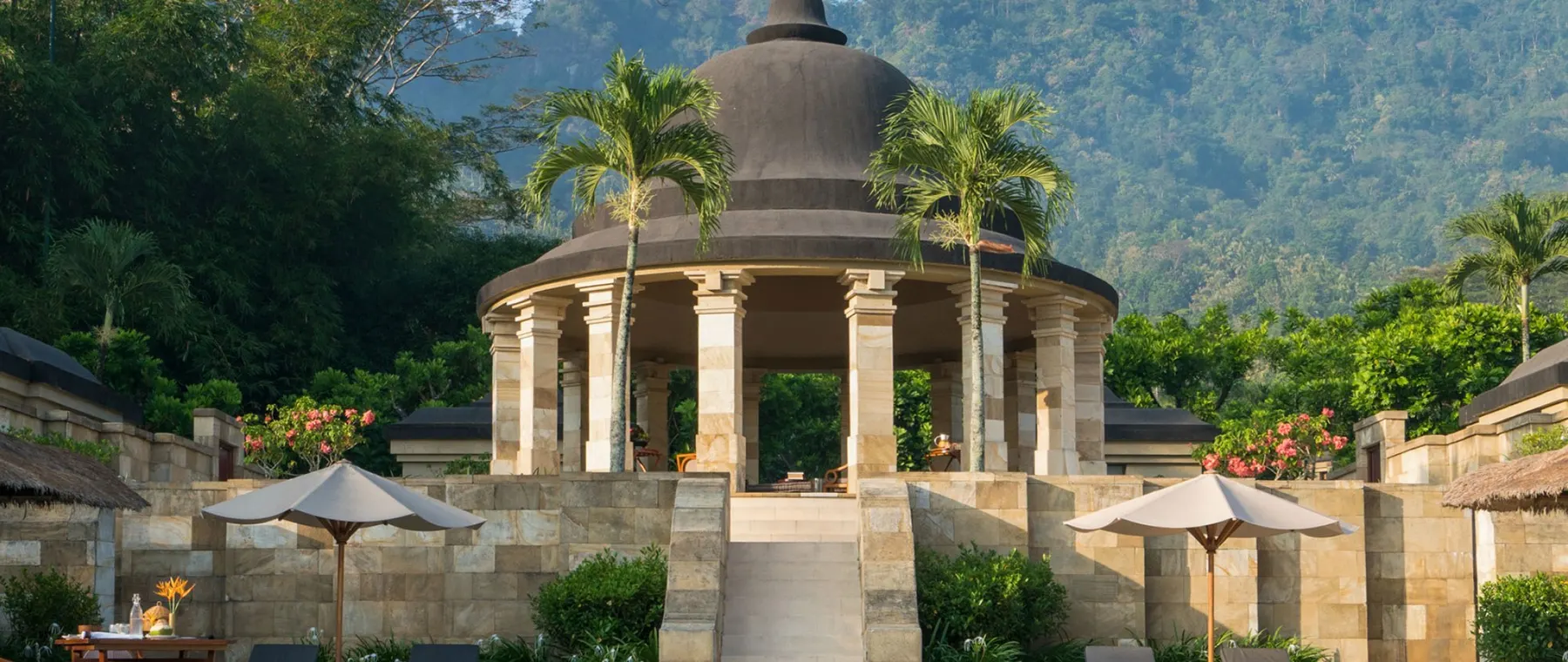 Amanjiwo Java: Private Suites and Borobudur Above the Kedu Plain