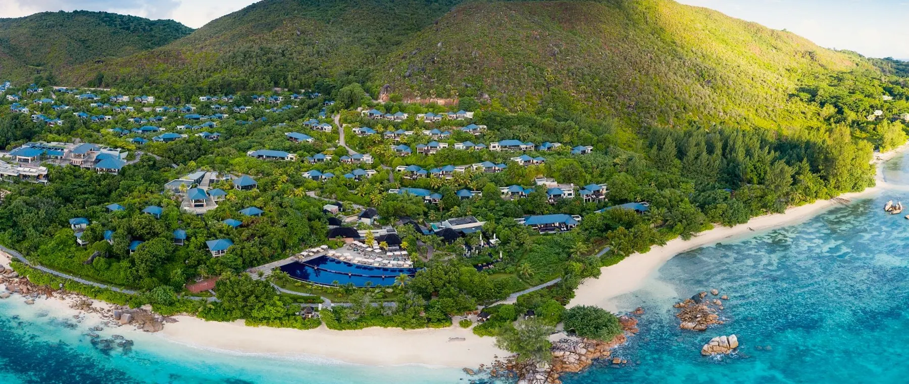 Raffles Seychelles: Private Pool Villas Above Praslin’s Anse Takamaka