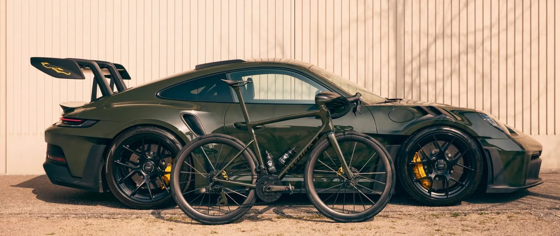 Swiss Bike Builder Matches a Custom Bicycle to His Porsche GT3 RS