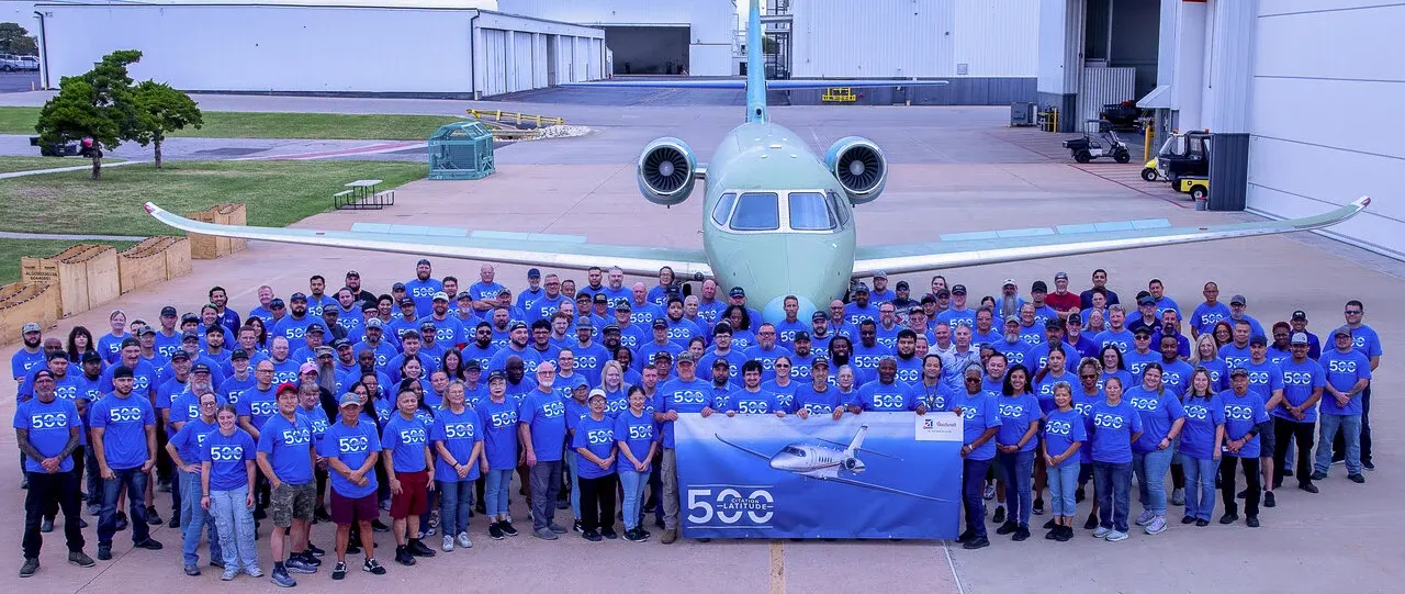 Cessna Citation Latitude Reaches 500-Aircraft Production Milestone