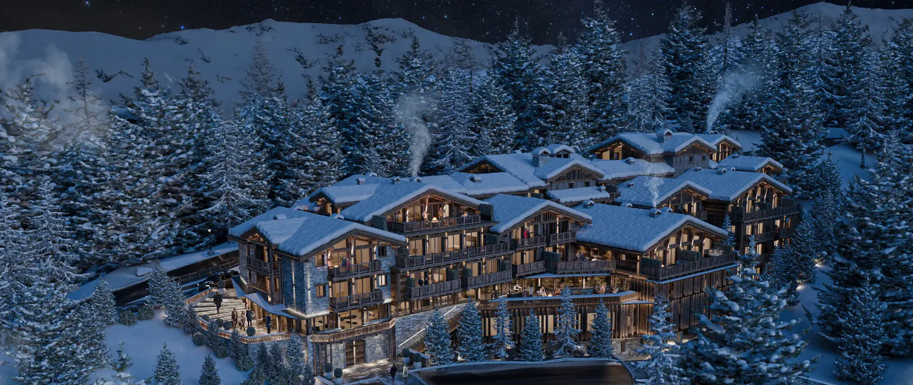 Raffles Plans First Alpine Resort in Courchevel 1850