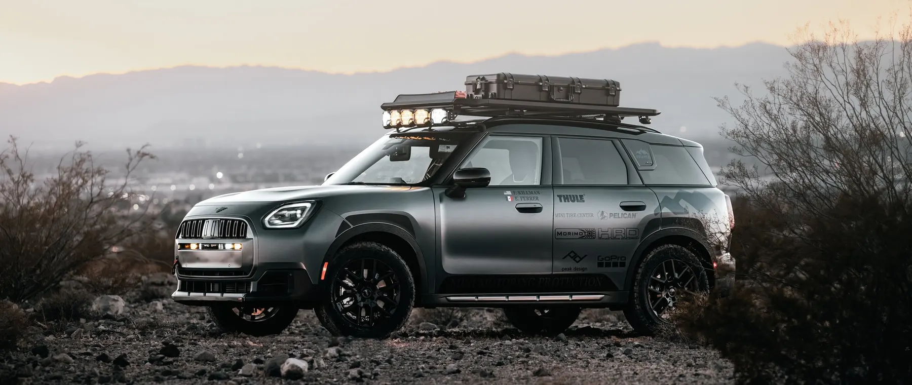 MINI Countryman Untamed Edition Begins First Rebelle Rally Adventure