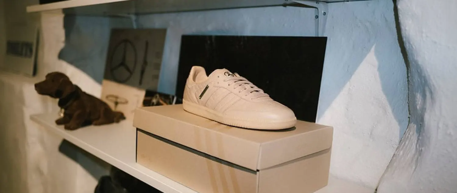 Mercedes-Benz and adidas Ready Samba OG Collaboration for 13 October