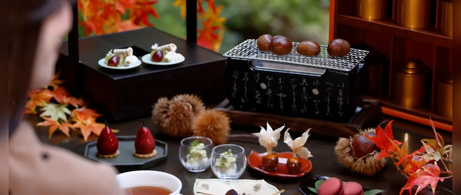 Kyotamba Chestnuts Shape a Five-Act Autumn Tea at HOTEL THE MITSUI KYOTO