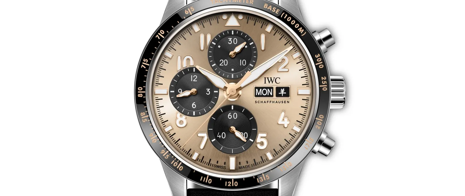 IWC's Year of the Goat Chronograph: A 500-Piece Gold-Dial Collector's Edition