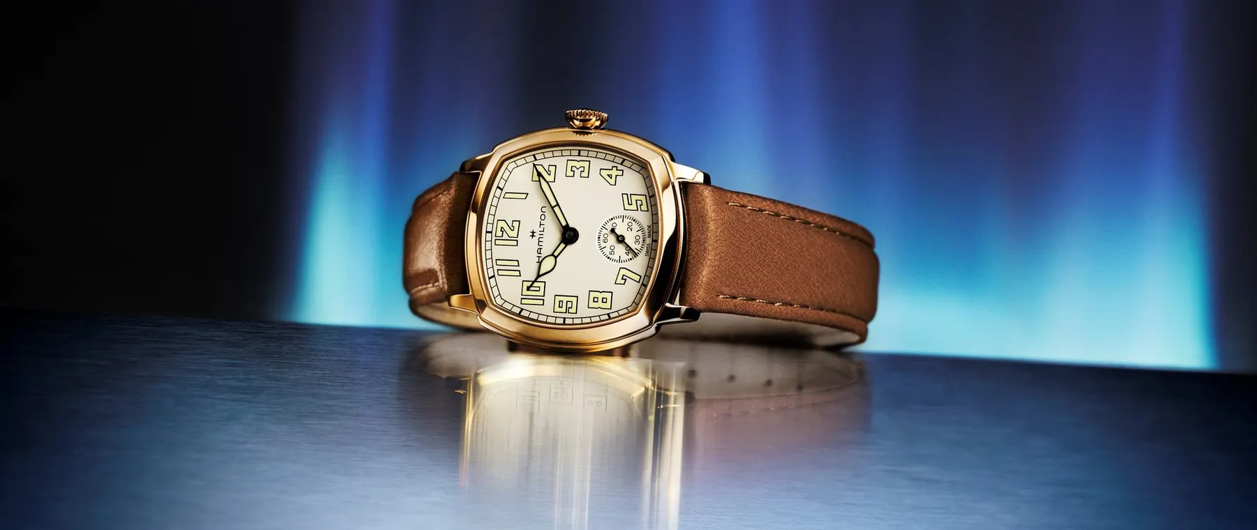 Hamilton Revives 1926 Cushion Watch Design in Art Deco Collection