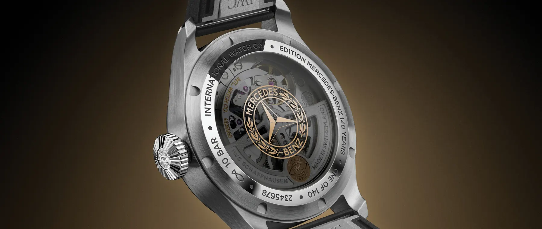 IWC's 140-Piece Big Pilot Marks Mercedes-Benz History