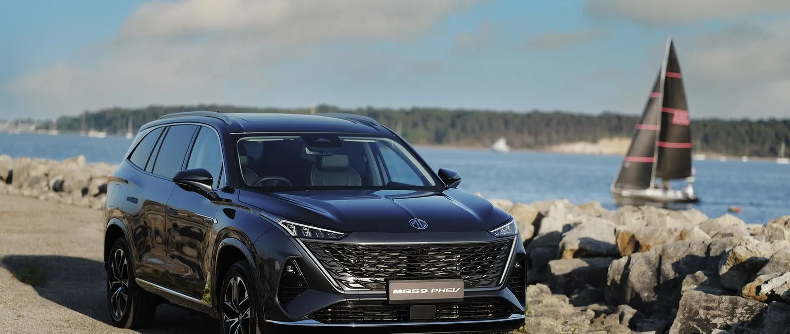 MG and the RYA Link Electric Road Trips with Sailing Membership