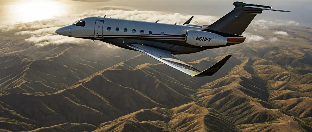 First Embraer Praetor 600E Enters Service With 42-Inch Smart Window