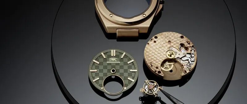 IWC Puts a Flying Tourbillon Inside Its Gold Ingenieur 41