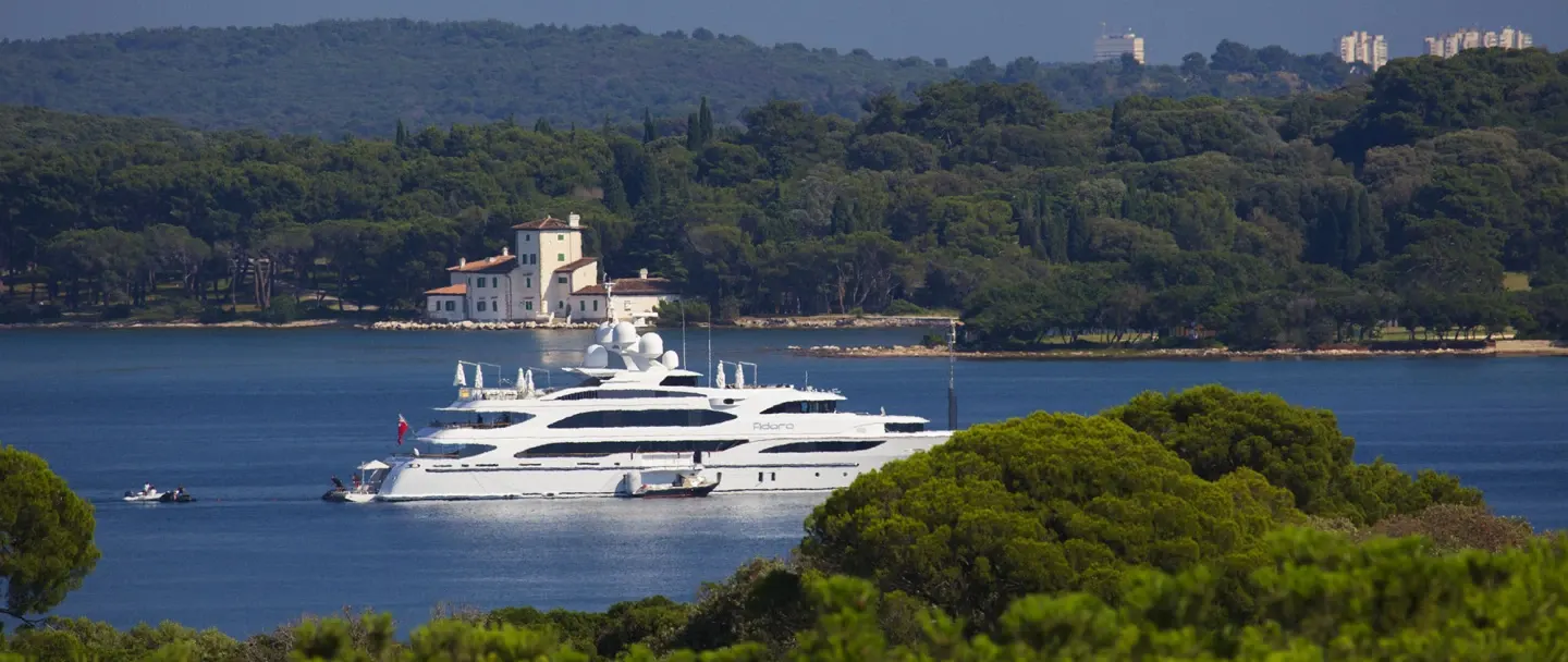 Brijuni National Park by Luxury Yacht: Istrian Islands, Roman Ruins and Veliki Brijun