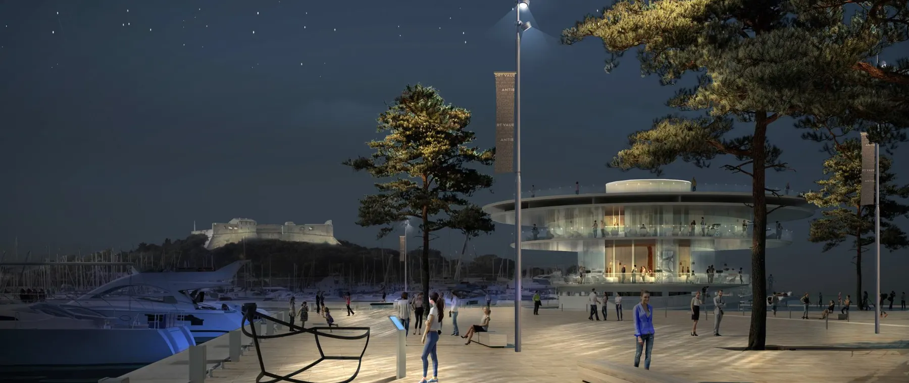 Antibes' Rebuilt Quai Pierre Merli Adds a New Shoreline Walk at Port Vauban