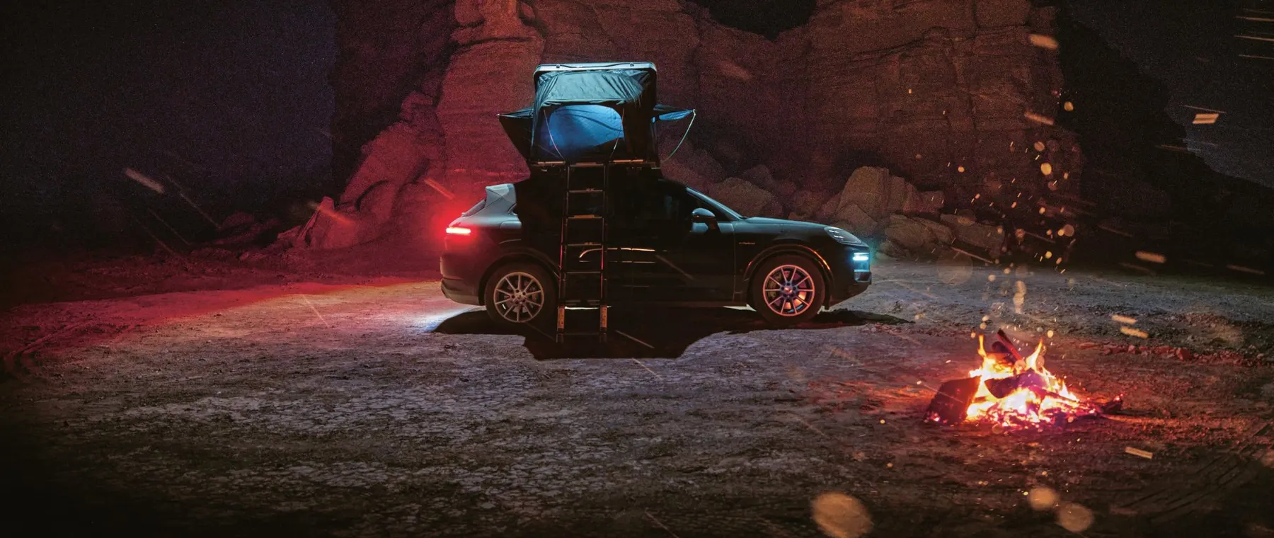 Porsche Turns the Gobi Desert Into an Off-Road Driving School