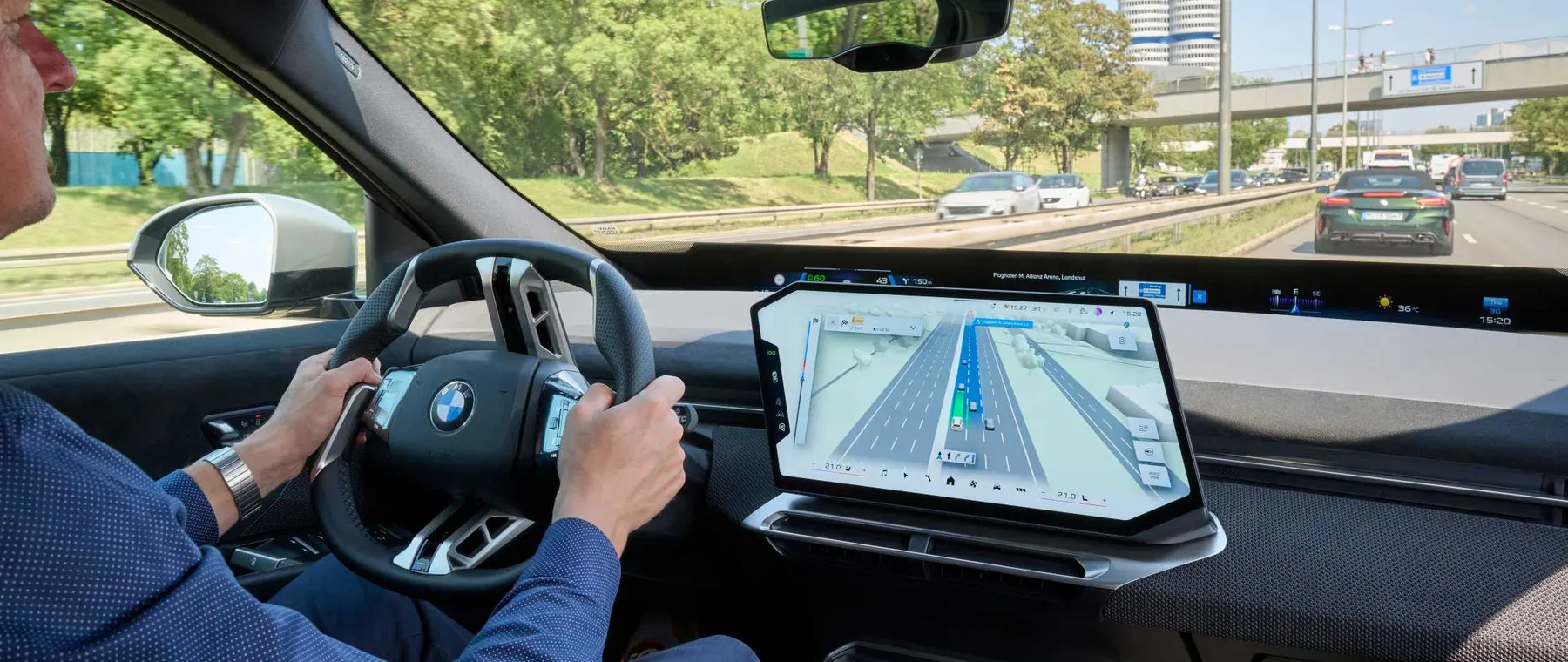 BMW Maps Combines Navigation and Driver Assistance in a Single 3D View