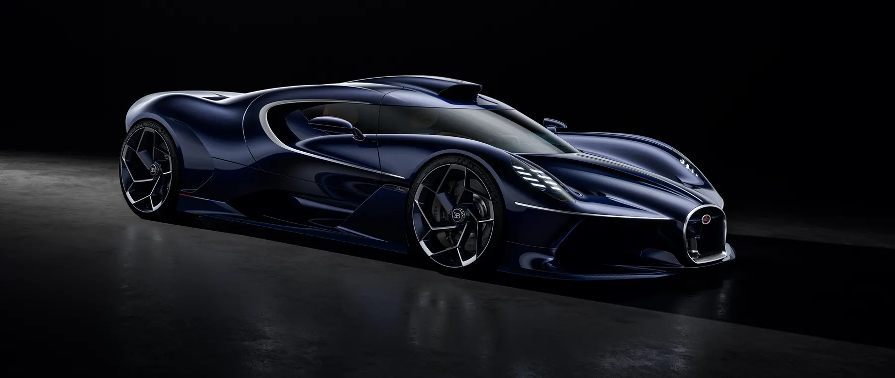 Bugatti Destrier Reimagines the Bolide as a One-Off Sculpture of Speed