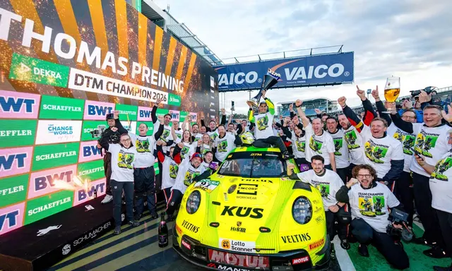 Thomas Preining Claims Second DTM Title with Porsche at Hockenheim