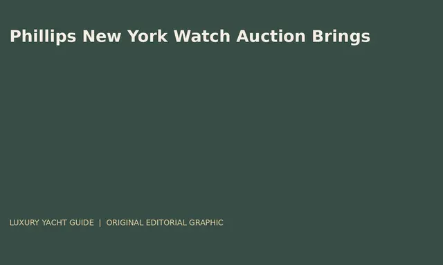 Phillips New York Watch Auction Brings 88 Collector Pieces Together