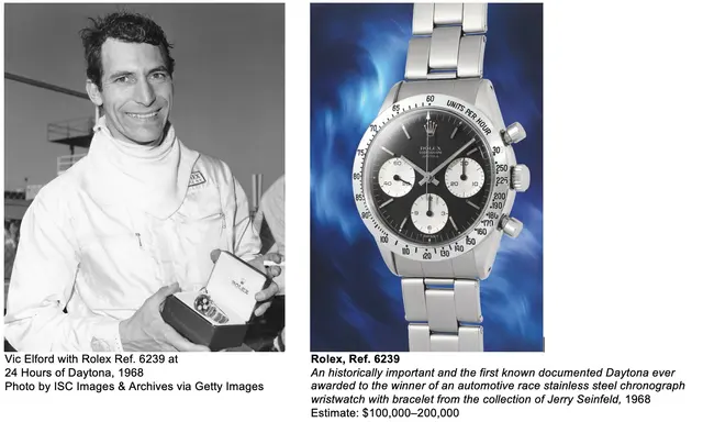 Seinfeld’s Vic Elford Rolex Daytona Heads to Phillips Auction