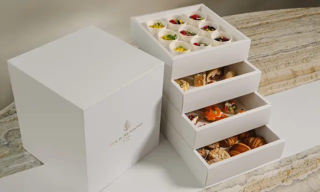 Four Seasons Dubai DIFC Introduces Luxury Office Dining Boxes