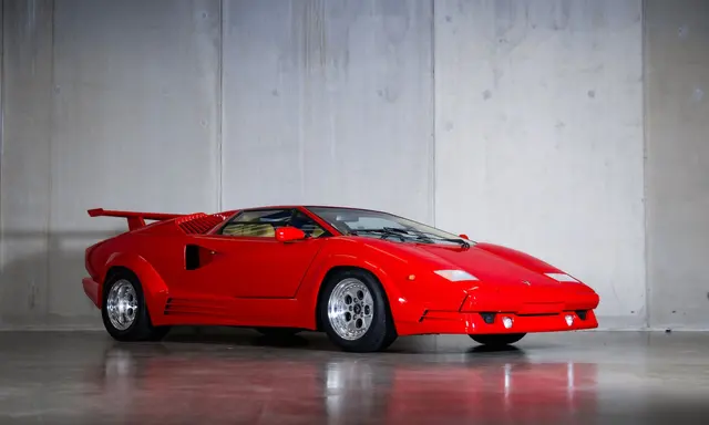 Countach 25th Anniversary Coupé Achieves €517,500 at Zoute