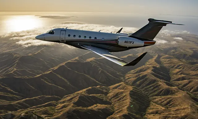 First Embraer Praetor 600E Enters Service With 42-Inch Smart Window