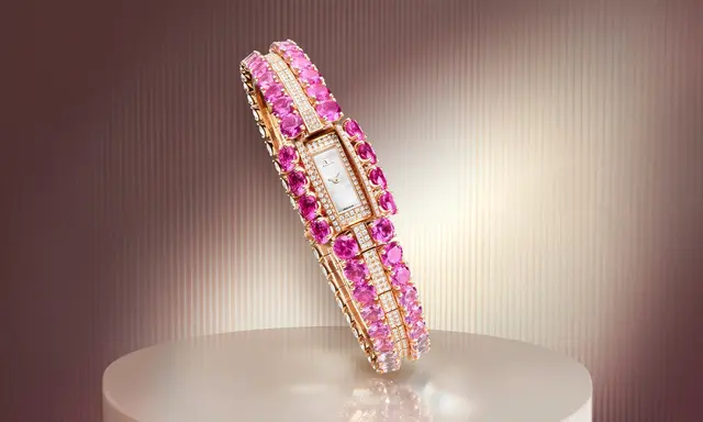 Jaeger-LeCoultre Unveils Three-Piece 101 Secrets Pink Sapphire Watch