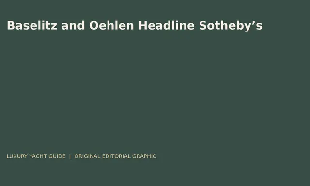 Baselitz and Oehlen Headline Sotheby’s London Contemporary Evening Sale