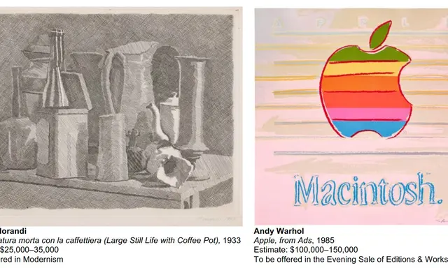 Phillips Highlights Dalí, Morandi and Warhol in October Editions