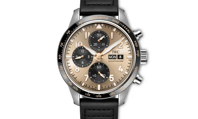 IWC's Year of the Goat Chronograph: A 500-Piece Gold-Dial Collector's Edition